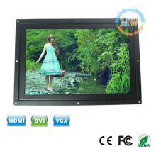 LED retroiluminada pantalla 12 pulgadas 16:9 LCD monitor del marco abierto con entrada VGA
